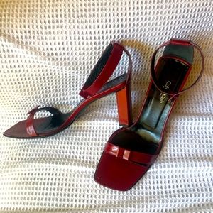 Calvin Klein elegant, classy 3” strappy heel, 8.5